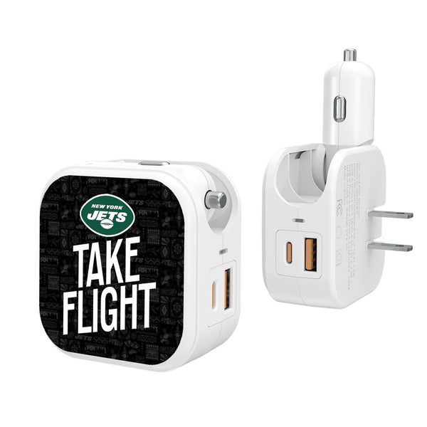 New York Jets 2024 Illustrated Limited Edition 2 in 1 USB Charger