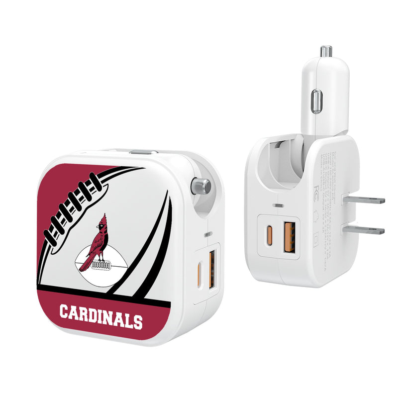 Chicago Cardinals 1947-1959 Historic Collection Passtime 2 in 1 USB Charger