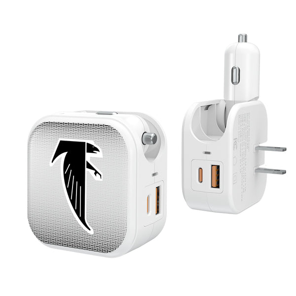 Atlanta Falcons Classic  Linen 2 in 1 USB Charger