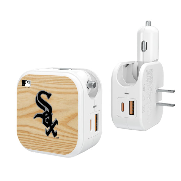 Chicago White Sox Baseball Bat 2 in 1 USB Charger