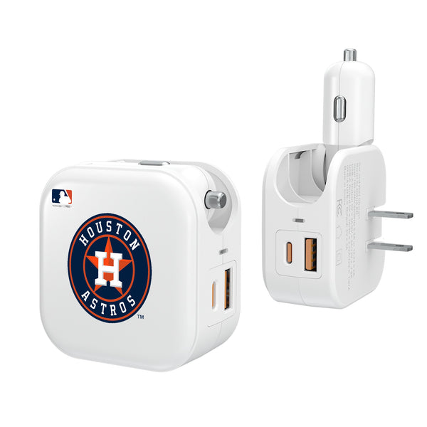 Houston Astros Insignia 2 in 1 USB Charger