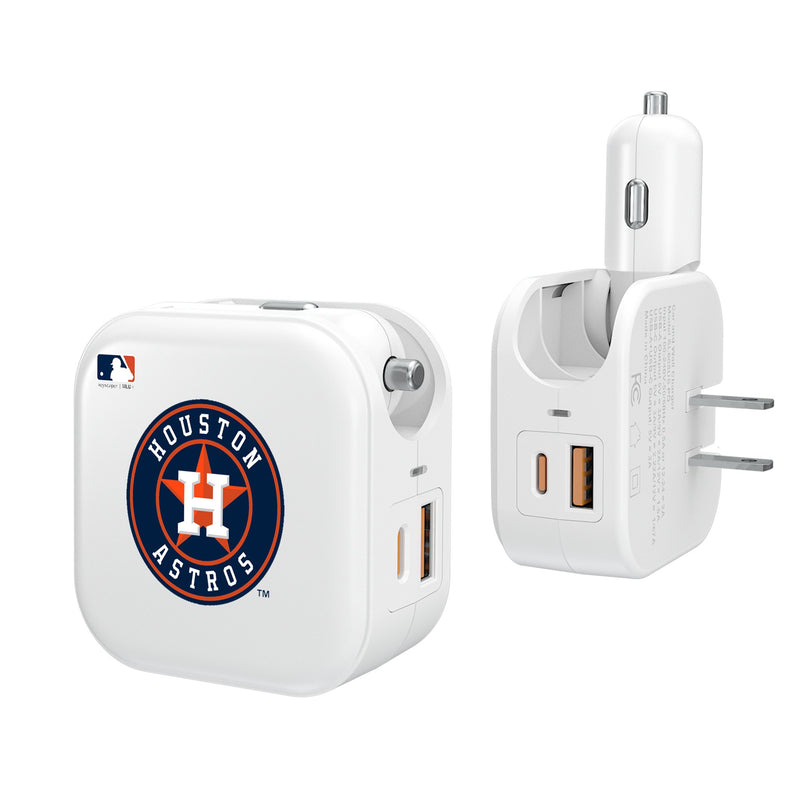 Houston Astros Insignia 2 in 1 USB Charger