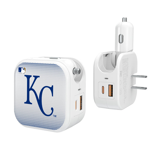 Kansas City Royals Linen 2 in 1 USB Charger