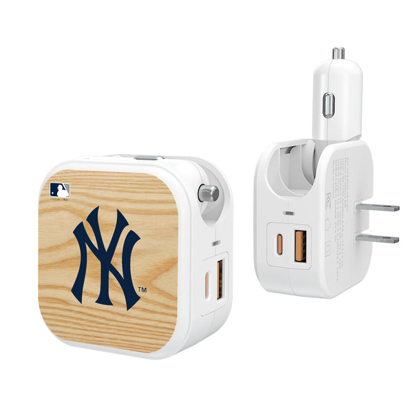 New York Yankees Baseball Bat 2 in 1 USB Charger