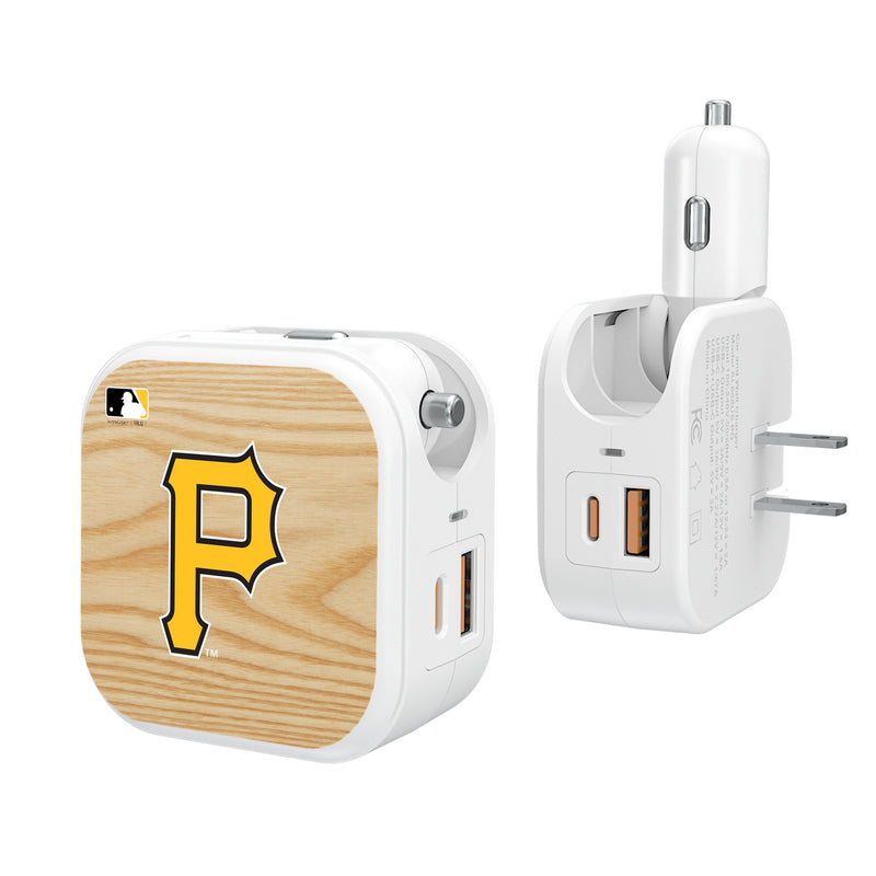 Pittsburgh Pirates Baseball Bat 2 in 1 USB Charger