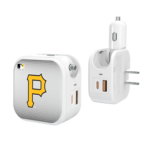 Pittsburgh Pirates Linen 2 in 1 USB Charger