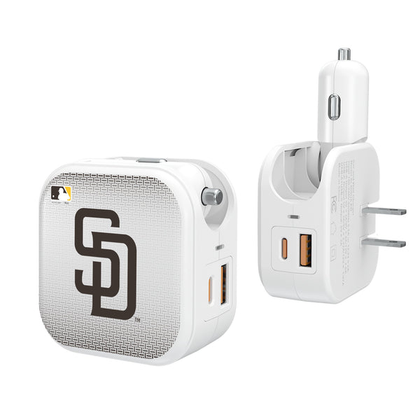 San Diego Padres Linen 2 in 1 USB Charger