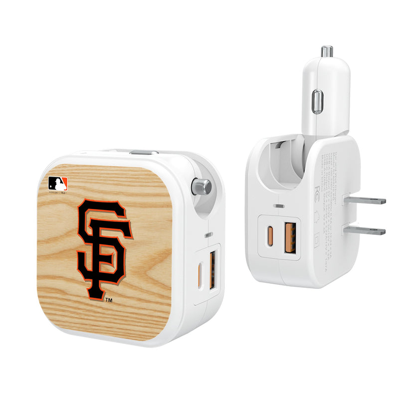 San Francisco Giants Baseball Bat 2 in 1 USB Charger