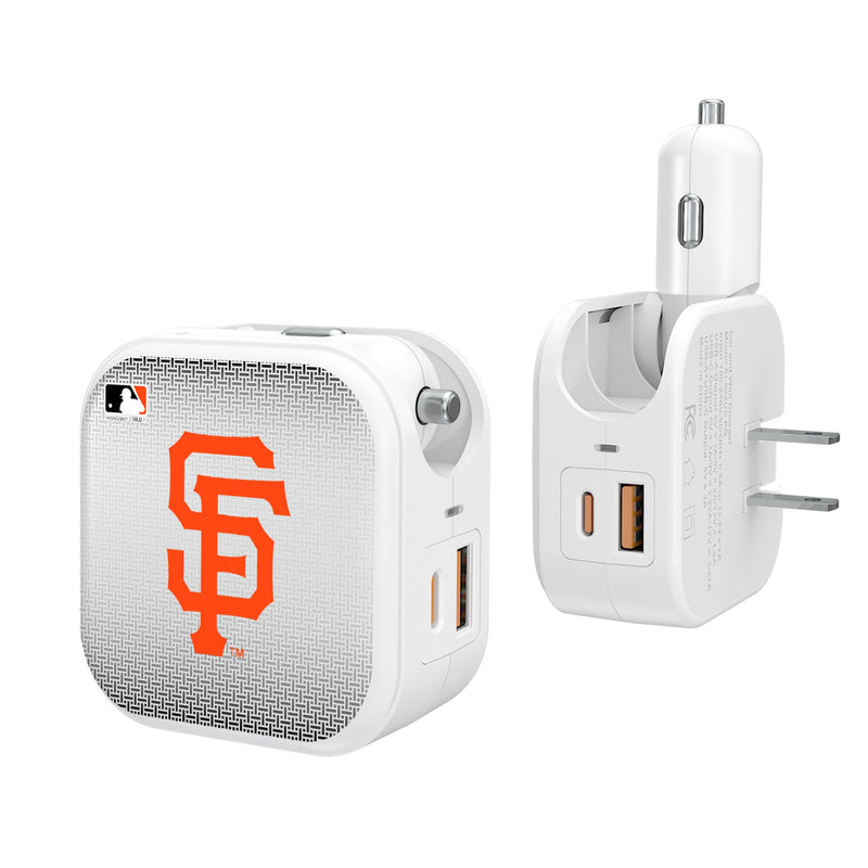 San Francisco Giants Linen 2 in 1 USB Charger