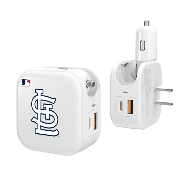 St Louis Cardinals Insignia 2 in 1 USB Charger