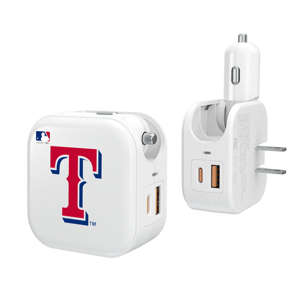 Texas Rangers Insignia 2 in 1 USB Charger