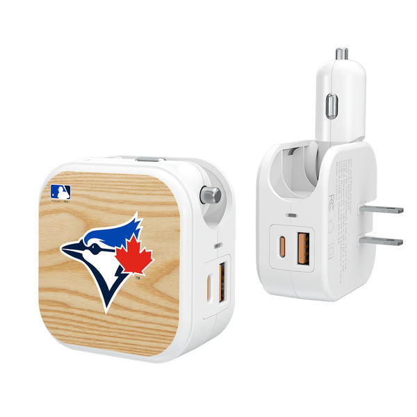 Toronto Blue Jays Baseball Bat 2 in 1 USB Charger