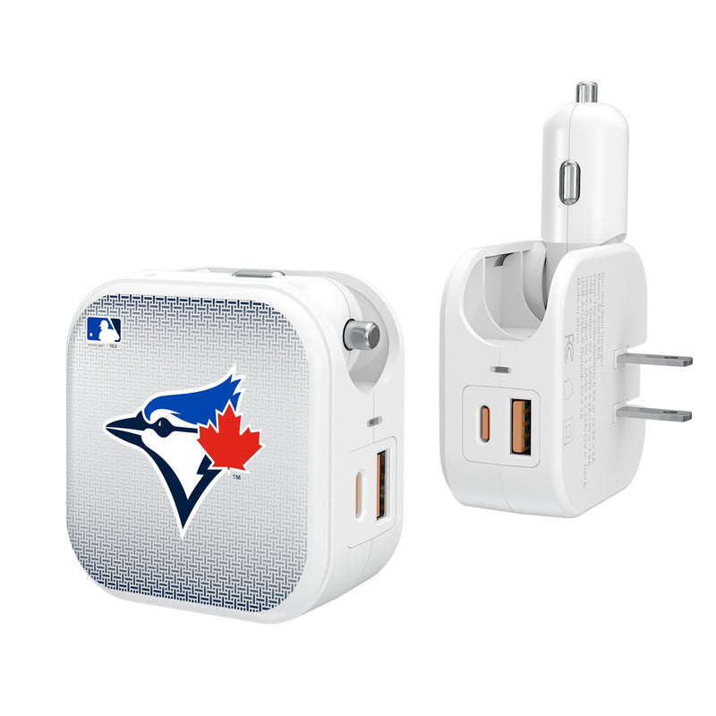 Toronto Blue Jays Linen 2 in 1 USB Charger