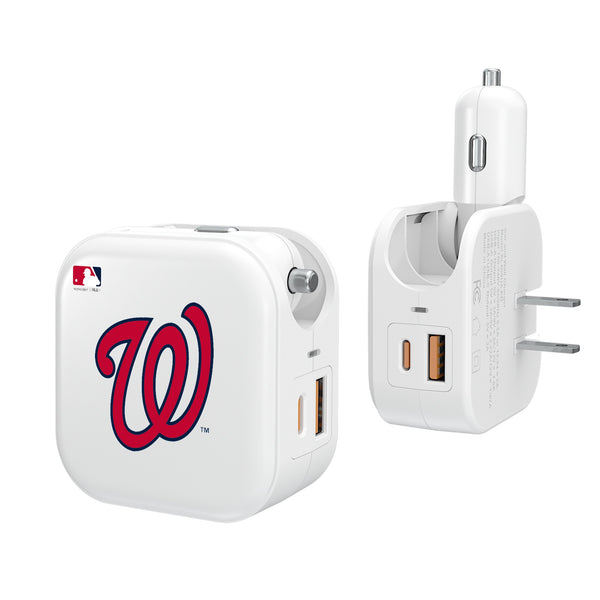 Washington Nationals Insignia 2 in 1 USB Charger