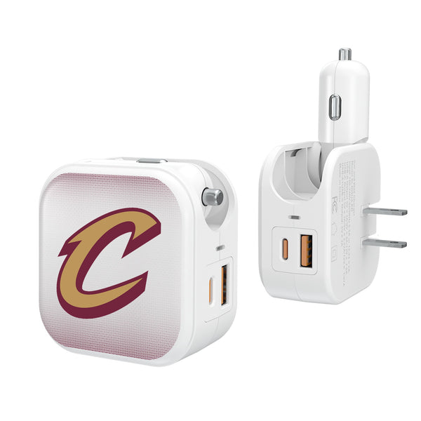 Cleveland Cavaliers Linen 2 in 1 USB Charger