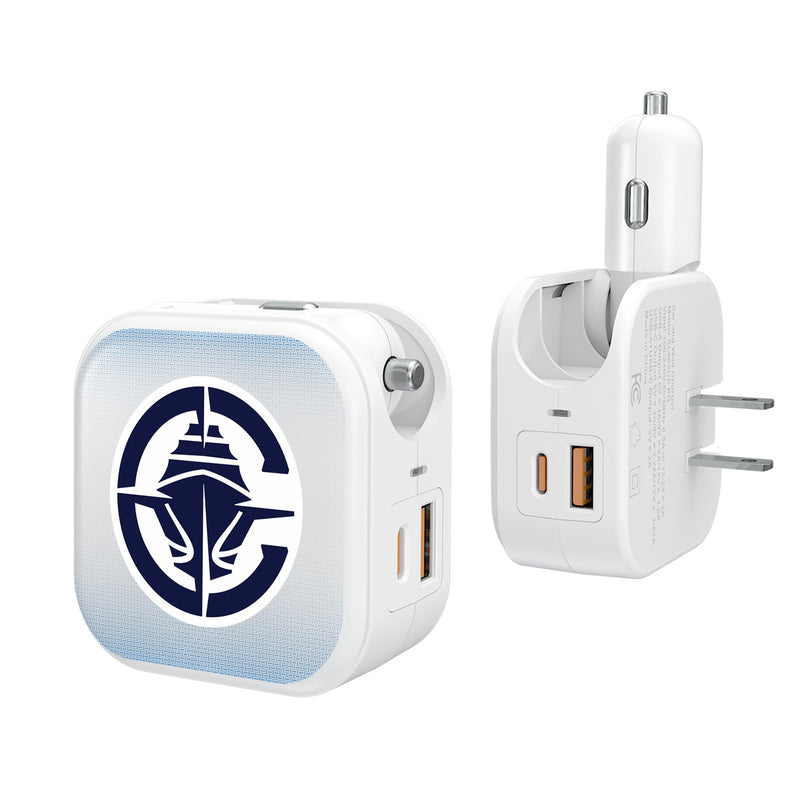 Los Angeles Clippers Linen 2 in 1 USB Charger