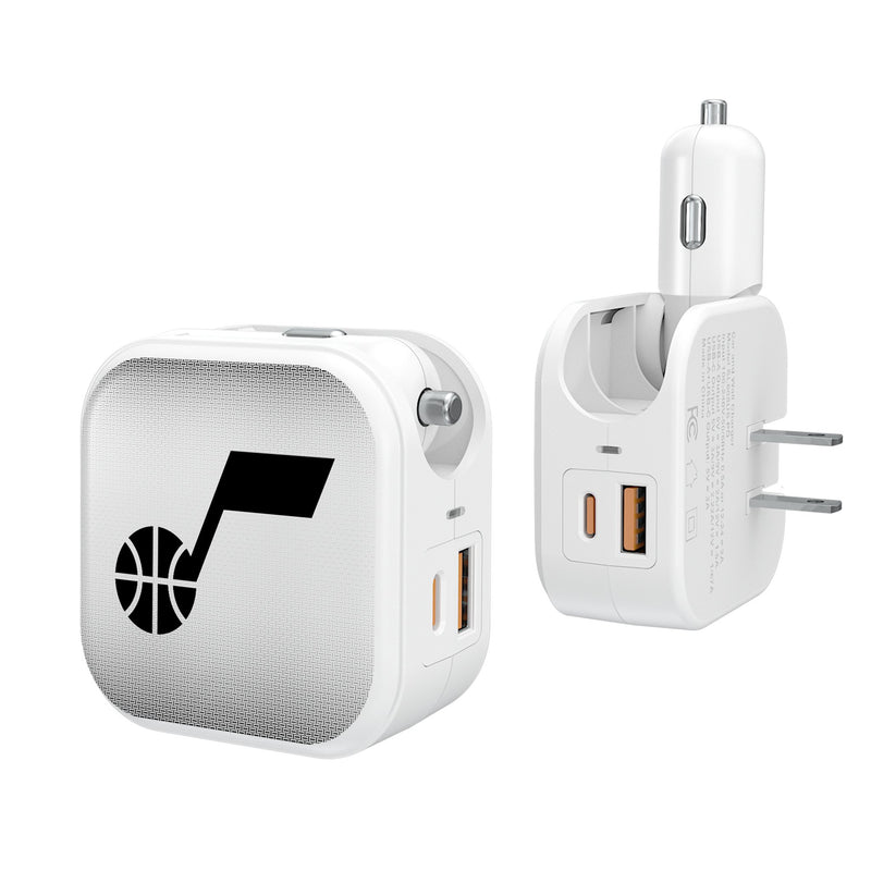 Utah Jazz Linen 2 in 1 USB Charger