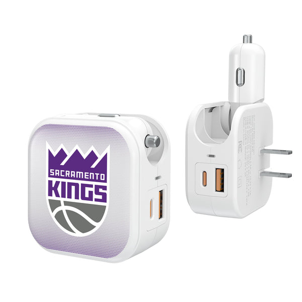 Sacramento Kings Linen 2 in 1 USB Charger