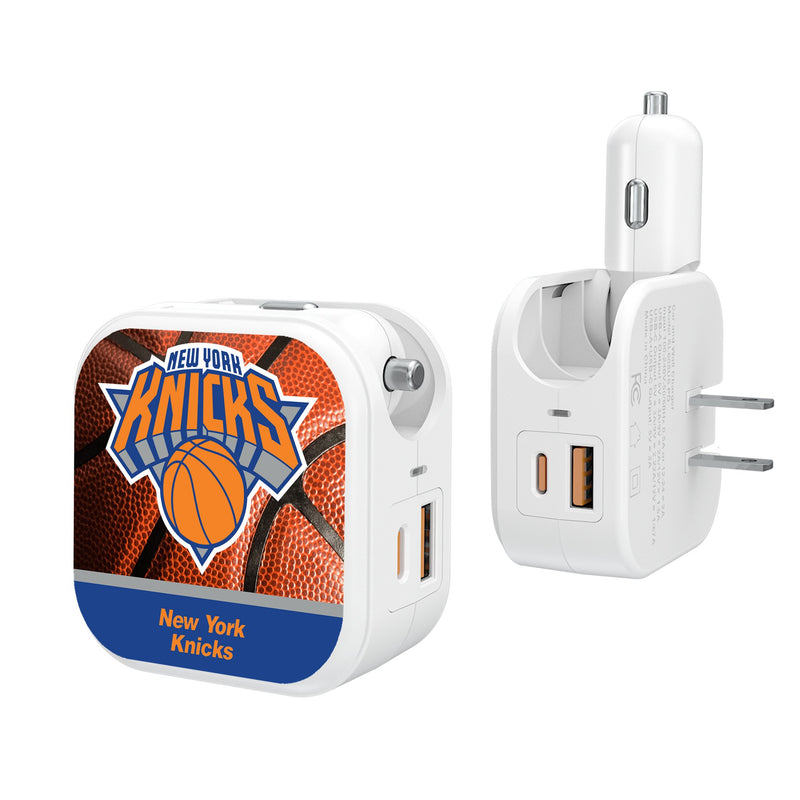 New York Knicks Basketball 2 in 1 USB Charger