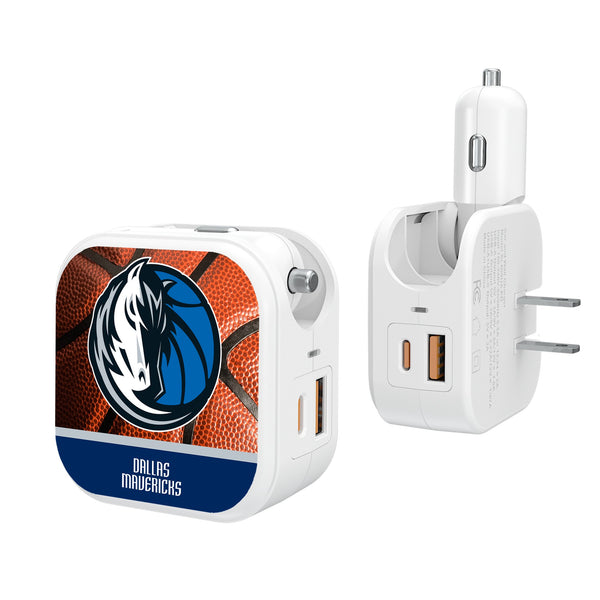 Dallas Mavericks Basketball 2 in 1 USB Charger