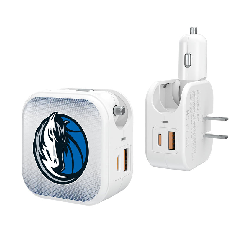 Dallas Mavericks Linen 2 in 1 USB Charger