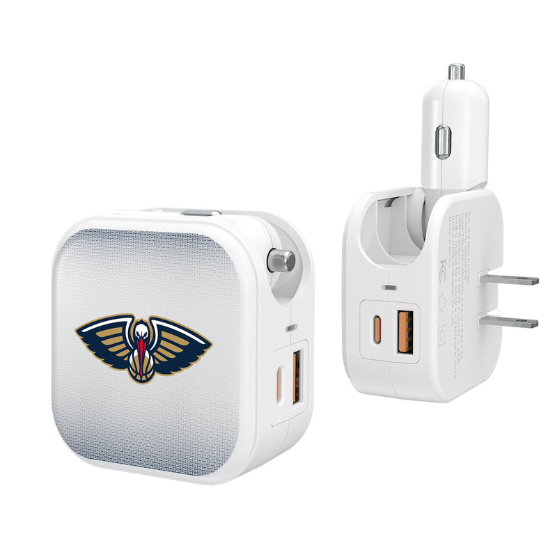 New Orleans Pelicans Linen 2 in 1 USB Charger