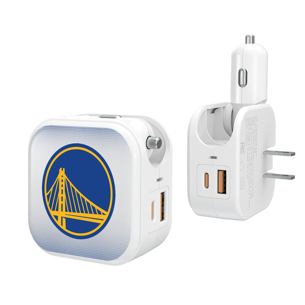 Golden State Warriors Linen 2 in 1 USB Charger