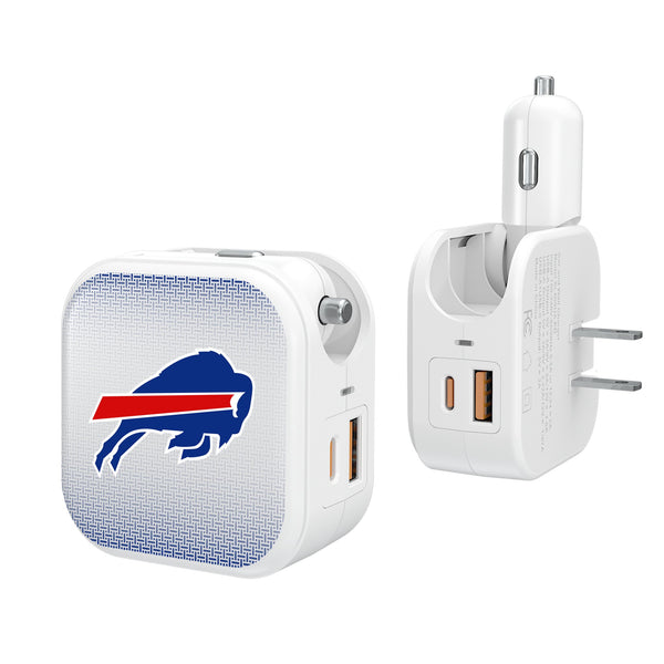 Buffalo Bills Linen 2 in 1 USB Charger