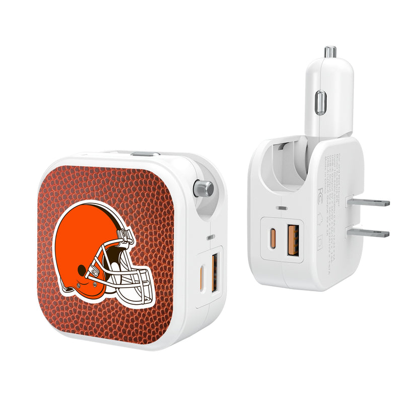 Cleveland Browns Football 2 in 1 USB Charger