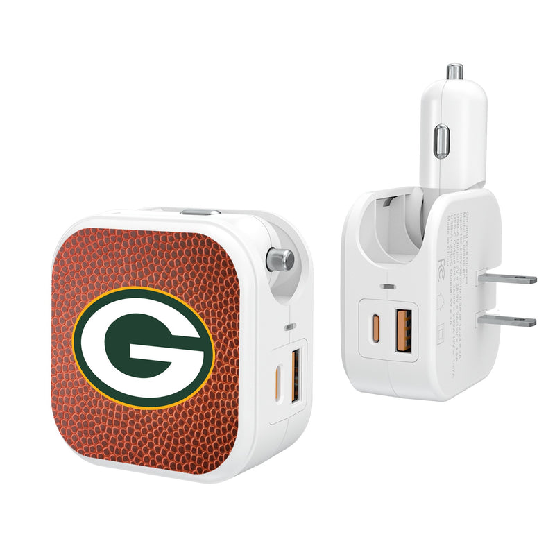 Green Bay Packers Football 2 in 1 USB Charger