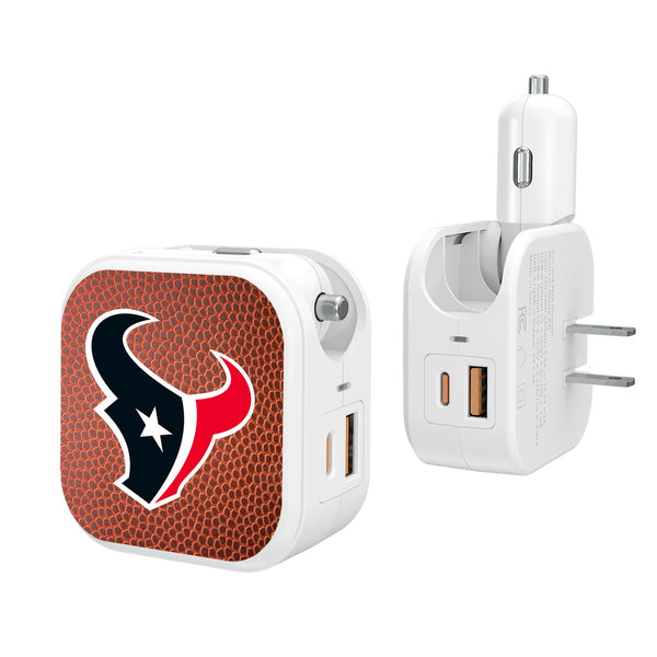 Houston Texans Football 2 in 1 USB Charger