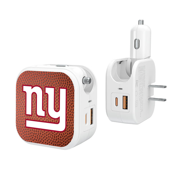 New York Giants Football 2 in 1 USB Charger