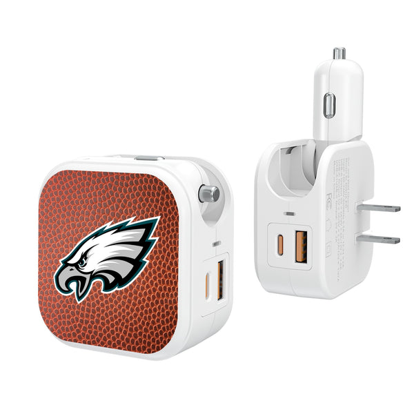 Philadelphia Eagles Football 2 in 1 USB Charger