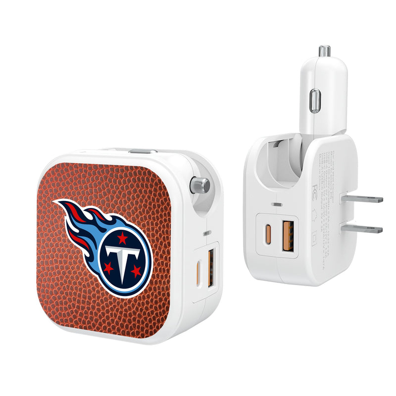 Tennessee Titans Football 2 in 1 USB Charger