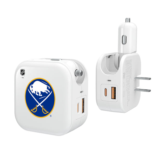 Buffalo Sabres Insignia 2 in 1 USB Charger