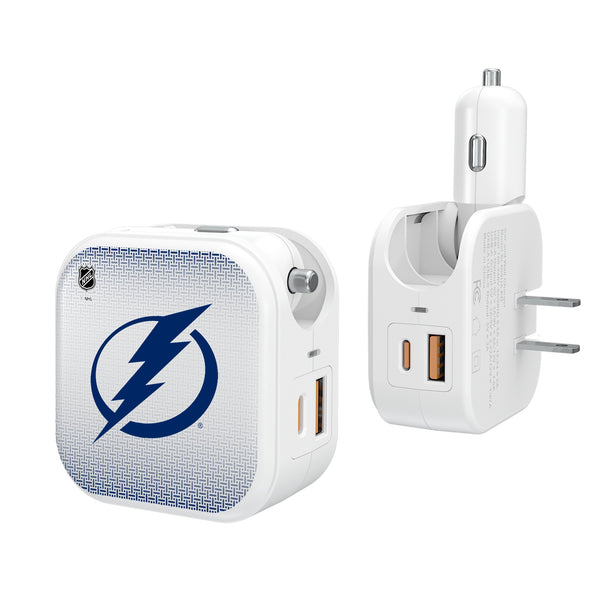 Tampa Bay Lightning Linen 2 in 1 USB Charger