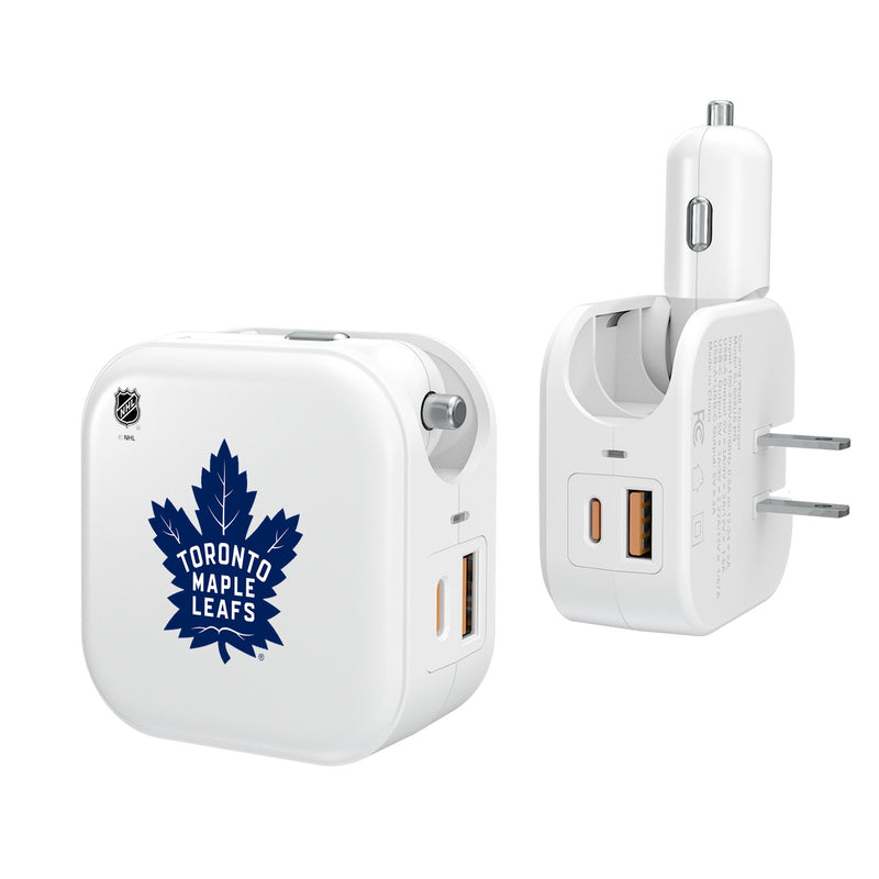 Toronto Maple Leafs Insignia 2 in 1 USB Charger