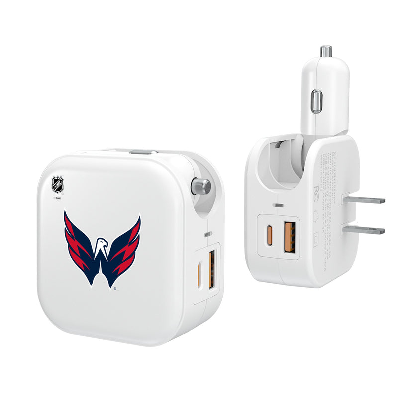 Washington Capitals Insignia 2 in 1 USB Charger