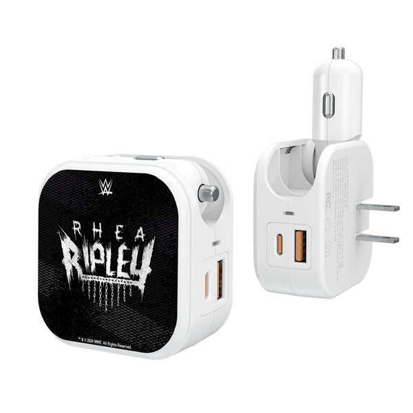 Rhea Ripley Steel 2 in 1 USB Charger