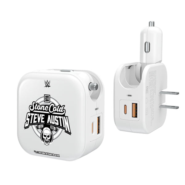 Stone Cold Steve Austin Clean 2 in 1 USB Charger