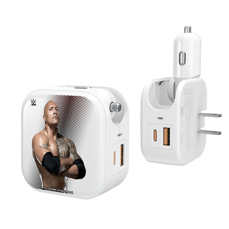 The Rock Superstar 2 in 1 USB Charger