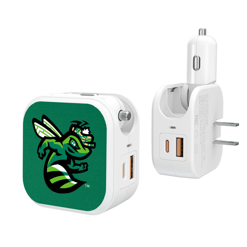 Augusta GreenJackets Solid 2 in 1 USB Charger