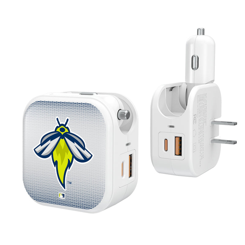 Columbia Fireflies Linen 2 in 1 USB Charger