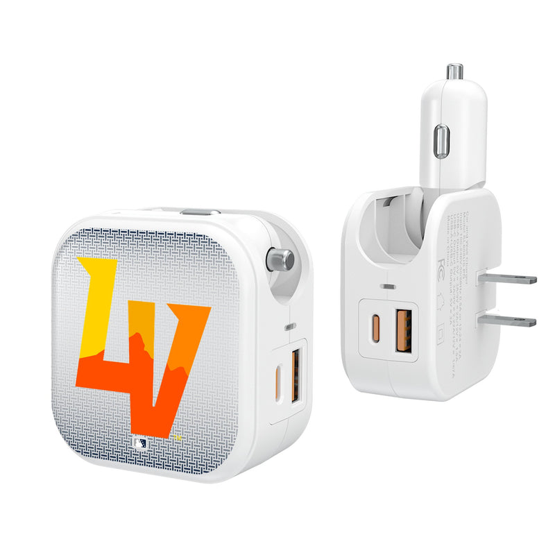 Las Vegas Aviators Linen 2 in 1 USB Charger