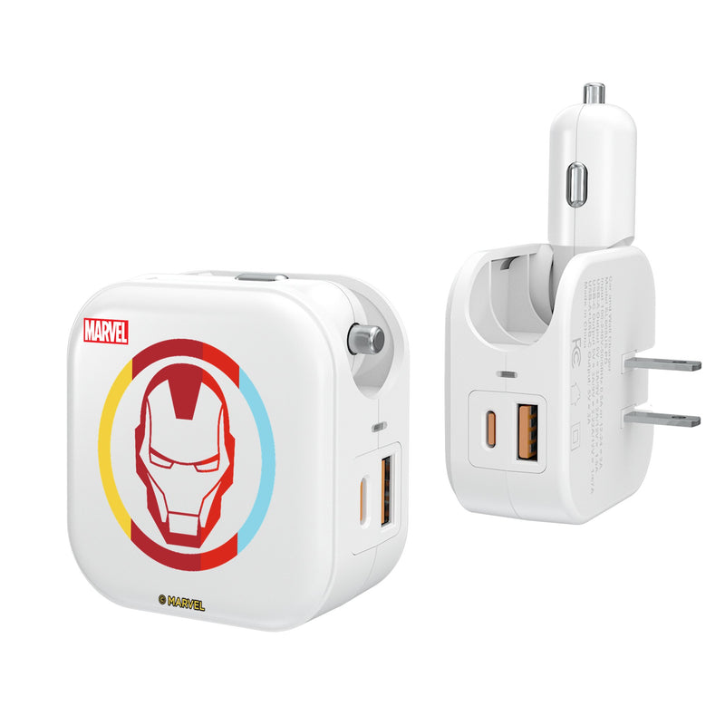 Marvel Avengers Iron Man Sigil 2 in 1 USB Charger