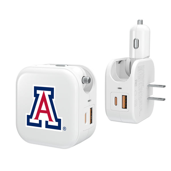 University of Arizona Wildcats Insignia 2 in 1 USB Charger