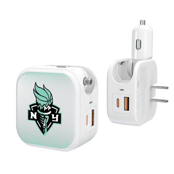 New York Liberty Linen 2 in 1 USB Charger