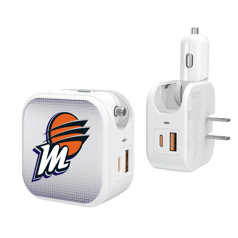 Phoenix Mercury Linen 2 in 1 USB Charger