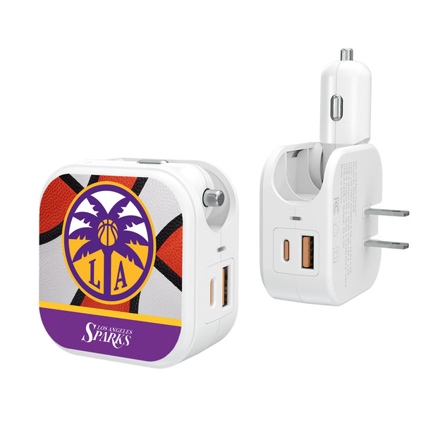 Los Angeles Sparks Basketball 2 in 1 USB Charger