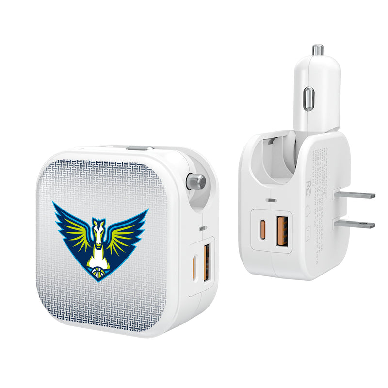 Dallas Wings Linen 2 in 1 USB Charger